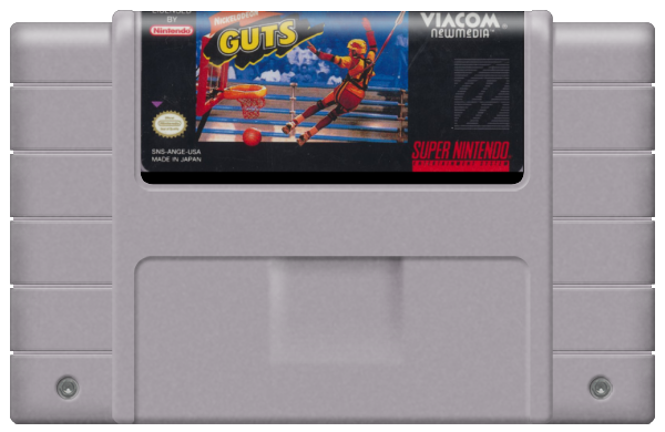 Nickelodeon GUTS media 7 for Super Nintendo